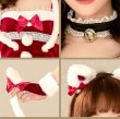 画像9: 【即日発送】【クリスマスコスプレ7点セット】【Malymoon/マリームーン】ポンポン猫耳サンタ【フリーサイズ/1カラー】[YMT] (9)