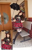 画像9: 【即日発送】ホーンテッドブラックレザーナース【マリームーン】【ハロウィンコスプレ6点セット】【フリーサイズ/2カラー】[YMT] (9)