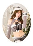 画像7: 【即日発送！】【クリスマスコスプレ7点セット】【Malymoon/マリームーン】リボンラッピングサンタセットアップ【フリーサイズ/2カラー】[YMT] (7)