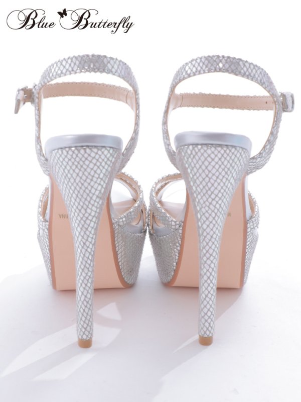 画像17: 【COMEX】 4color/ ラメグリッター/15.5cmヒール/ ストラップサンダル[OF02] (17)