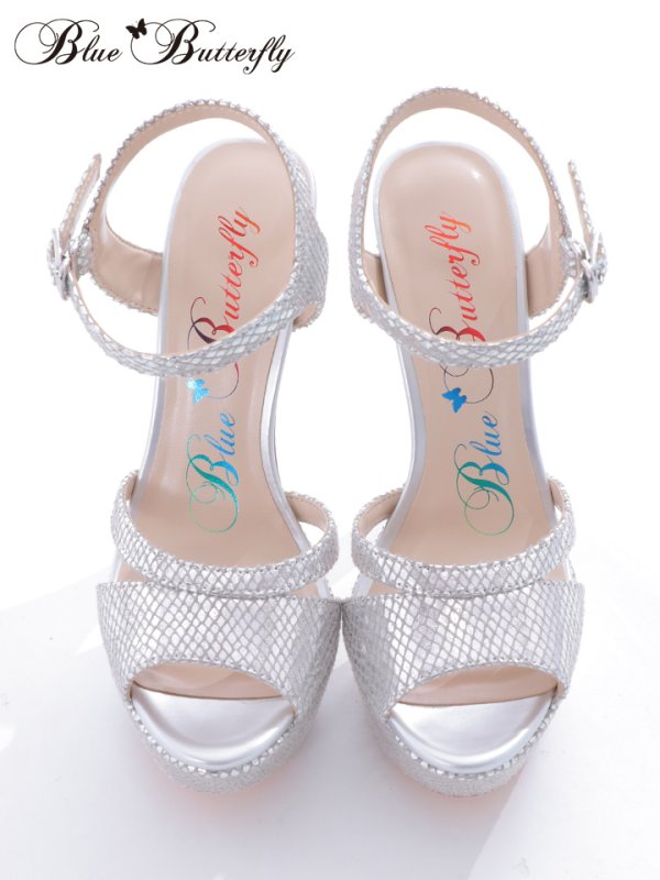 画像18: 【COMEX】 4color/ ラメグリッター/15.5cmヒール/ ストラップサンダル[OF02] (18)