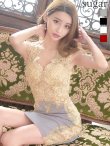 画像12: sugar限定カラー★Lサイズあり【IRMA/イルマ】シアーレース/ ノースリーブ/ タイト/ ミニドレス/ キャバドレス[HC03] (12)
