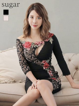 ジャンマクラーレン　ミディアムドレス ジャンマクラーレン ミディアムドレス Lサイズあり【JEAN