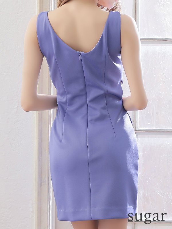 画像17: 【IRMA/イルマ】ワンカラー/カットアウト/ストレッチ/タイト/ミニドレス[HC03] (17)