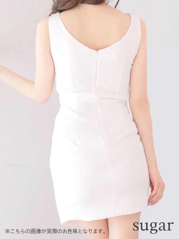 画像12: 【IRMA/イルマ】ワンカラー/カットアウト/ストレッチ/タイト/ミニドレス[HC03] (12)