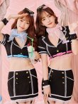 画像1: 【即日発送】ホットキャビンクルー【マリームーン】【ハロウィンコスプレ9点セット】【フリーサイズ/2カラー】[OF04] (1)