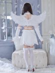 画像8: 【即日発送】【ハロウィン】シュガーホワイトエンジェル【Malymoon/マリームーン】 【コスプレ9点セット】【フリーサイズ/1カラー】[YMT] (8)