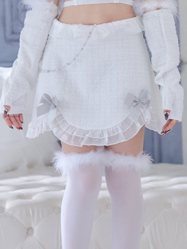 画像10: 【即日発送】【ハロウィン】シュガーホワイトエンジェル【Malymoon/マリームーン】 【コスプレ9点セット】【フリーサイズ/1カラー】[HC03] (10)