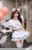 画像8: 【即日発送】猫耳天使【マリームーン】【ハロウィンコスプレ8点セット】【フリーサイズ/1カラー】[YMT] (8)