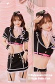 画像9: 【即日発送】ホットキャビンクルー【マリームーン】【ハロウィンコスプレ9点セット】【フリーサイズ/2カラー】[YMT] (9)