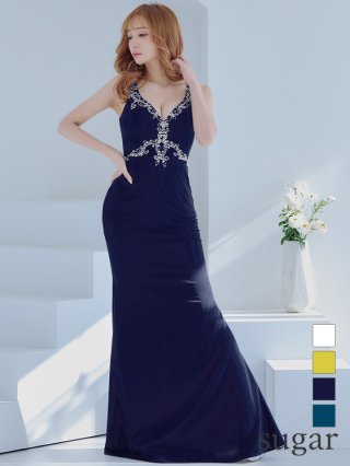 専用　明日までにお願いします。 ウナヴァレリエ　シュガー　キャバドレス Lサイズあり【UNA VALERIE / ウナヴァレリェ】フラワー