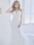 画像8: 【Lip line/リップライン】スパンコール刺繍/ キャミソール/ チュール/ マーメイド/ ロングドレス/ キャバドレス long[HC03] (8)