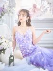 画像11: 【Lip line/リップライン】マーメイド/ スパンコール刺繍/ キャミソール/ チュール/ ロングドレス/ キャバドレス long[HC03] (11)