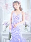 画像14: 【Lip line/リップライン】マーメイド/ スパンコール刺繍/ キャミソール/ チュール/ ロングドレス/ キャバドレス long[HC03] (14)