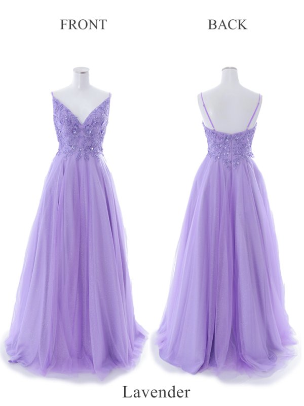 画像37: 【関西コレクション着用】【Lip line/リップライン】立体フラワー刺繍レース/ ラメ/ キャミソール/ Aライン/ プリンセス/ フレア/ ロングドレス/ キャバドレス long[HC03] (37)