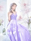 画像19: 【関西コレクション着用】【Lip line/リップライン】立体フラワー刺繍レース/ ラメ/ キャミソール/ Aライン/ プリンセス/ フレア/ ロングドレス/ キャバドレス long[HC03] (19)