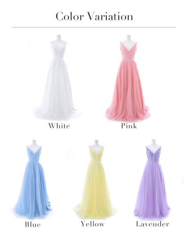 画像44: 【関西コレクション着用】【Lip line/リップライン】立体フラワー刺繍レース/ ラメ/ キャミソール/ Aライン/ プリンセス/ フレア/ ロングドレス/ キャバドレス long[HC03] (44)