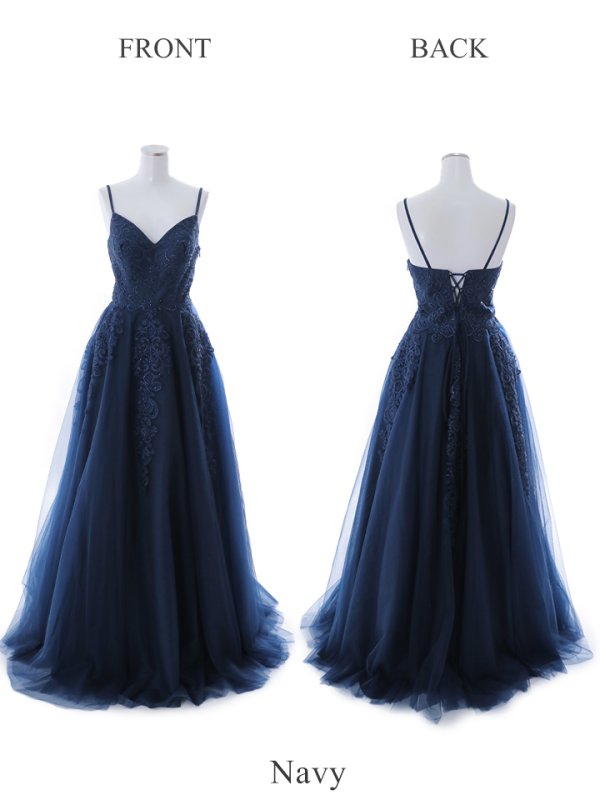 画像39: 【NENE/関西コレクション着用】【NENE/Lip line/リップライン】デザイン刺繍レース/ スピンドル/ キャミソール/ Aライン/ プリンセス/ フレア/ ロングドレス/ キャバドレス long[HC03] (39)