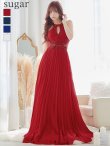 画像12: 【Lip line/リップライン】プリーツ/ アメスリ/ ワンカラー/ シアー/ 刺繍/ Aライン/ ロングドレス/ キャバドレス long[HC03] (12)