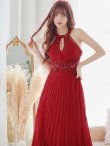 画像13: 【Lip line/リップライン】プリーツ/ アメスリ/ ワンカラー/ シアー/ 刺繍/ Aライン/ ロングドレス/ キャバドレス long[HC03] (13)