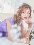 画像23: 【関西コレクション着用】【Lip line/リップライン】フラワー刺繍/ ノースリーブ/ Aライン/ フレア/ プリンセス/ ロングドレス/ キャバドレス long[HC03] (23)