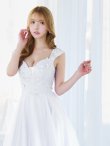 画像8: 【関西コレクション着用】【Lip line/リップライン】フラワー刺繍/ ノースリーブ/ Aライン/ フレア/ プリンセス/ ロングドレス/ キャバドレス long[HC03] (8)