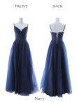 画像42: 【華/関西コレクション着用】【Lip line/リップライン】スパンコール刺繍/ キャミソール/ ラメ/ チュール/ フレア/ Aライン/ ロングドレス/ キャバドレス long[HC03] (42)