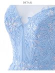画像37: 【華/関西コレクション着用】【Lip line/リップライン】スパンコール刺繍/ キャミソール/ ラメ/ チュール/ フレア/ Aライン/ ロングドレス/ キャバドレス long[HC03] (37)
