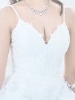 画像21: 【華/関西コレクション着用】【Lip line/リップライン】スパンコール刺繍/ キャミソール/ ラメ/ チュール/ フレア/ Aライン/ ロングドレス/ キャバドレス long[HC03] (21)
