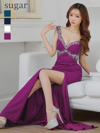 再入荷！Lサイズあり【LuxeStyle】豪華ビジューデザインジュエル