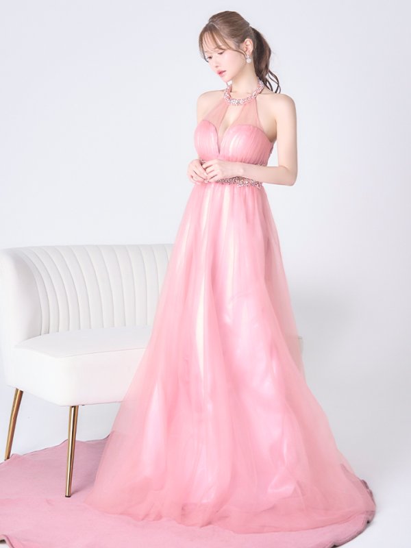 ピンク モデル：ゆめ　身長：160cm　着用サイズ：Sサイズ