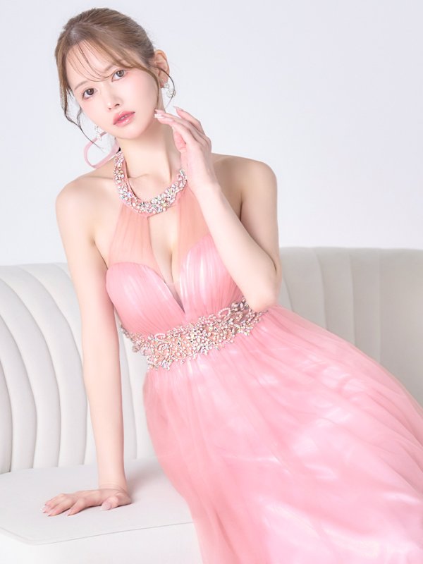 ピンク モデル：ゆめ　身長：160cm　着用サイズ：Sサイズ