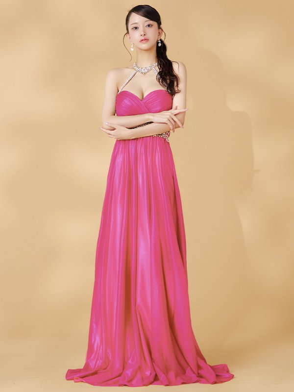 ピンク モデル：まおちゃる　身長：158cm　着用サイズ：Sサイズ