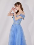 ブルー モデル：ゆめ　身長：160cm　着用サイズ：Sサイズ