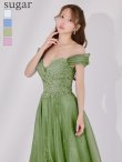 グリーン モデル：ゆめ　身長：160cm　着用サイズ：Sサイズ