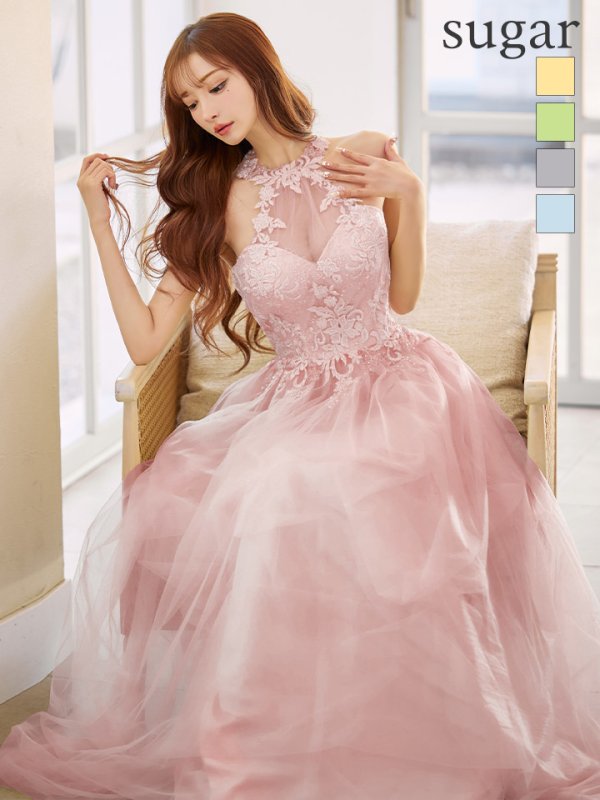 ピンク　モデル：真優川咲　身長：159cm　着用サイズ：Sサイズ