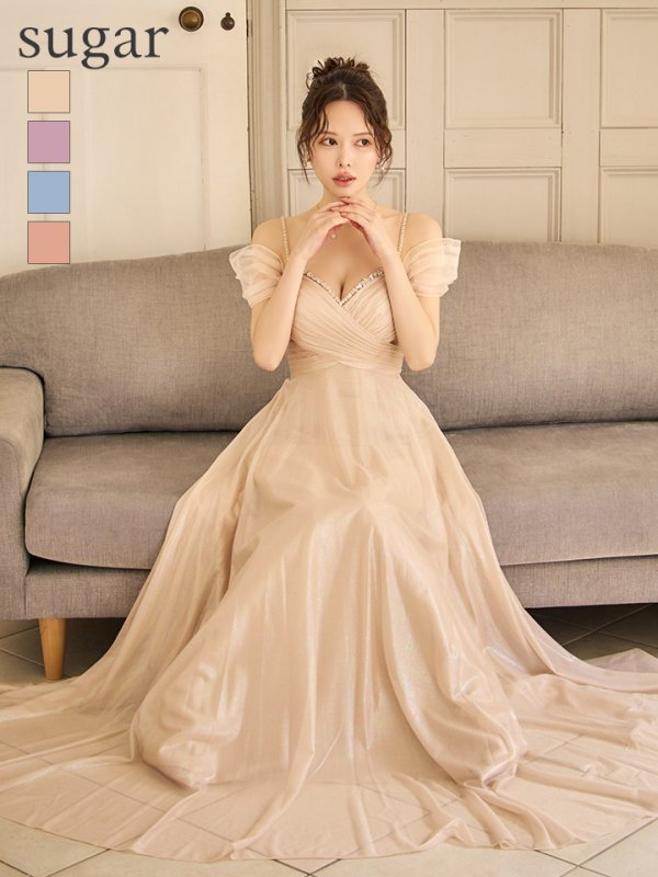 ベージュ モデル：ゆめ　身長：160cm　着用サイズ：Sサイズ