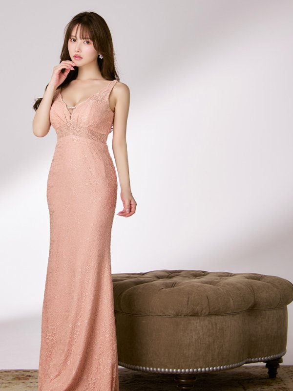 ピンク  モデル：ゆめ　身長：160cm　着用サイズ：Sサイズ