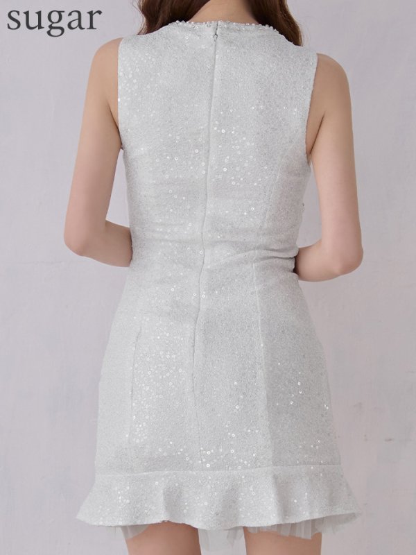 ホワイト　モデル：ゆめ　身長：160cm　着用サイズ：Sサイズ