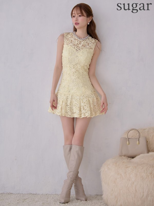 クリーム　モデル：ゆめ　身長：160cm　着用サイズ：Sサイズ