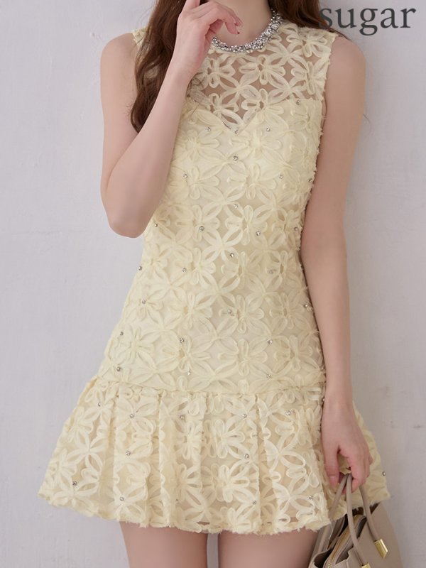 クリーム　モデル：ゆめ　身長：160cm　着用サイズ：Sサイズ