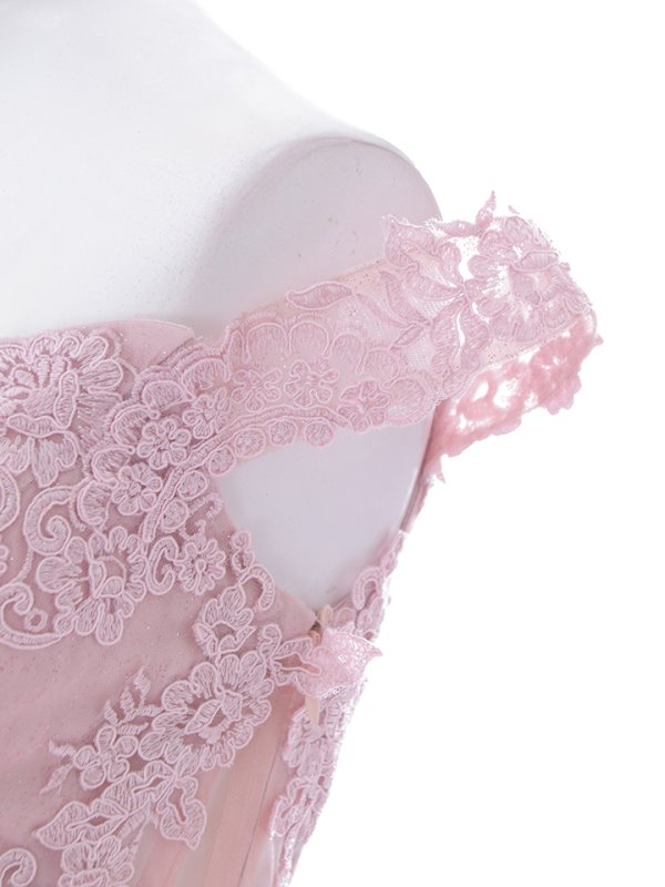 画像25: 【Lip line/リップライン】オフショル/ ハートカット/ ラメ/ 刺繍レース/ チュール/ プリンセス/ フレア/ Aライン/ ロングドレス/ キャバドレス long[HC03] (25)