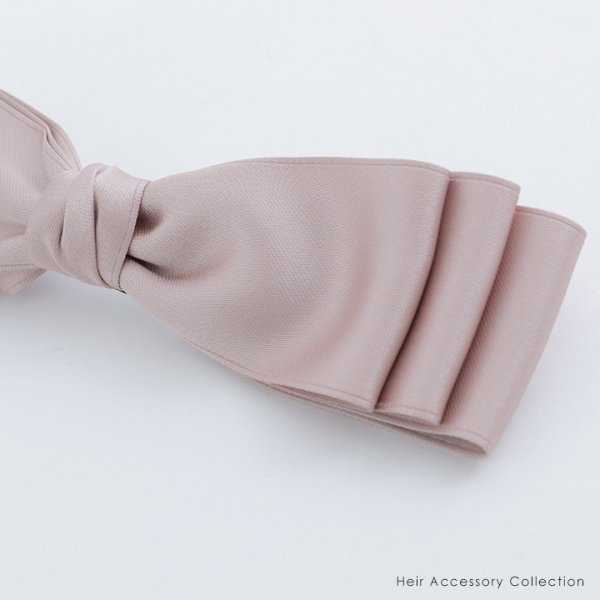 画像3: 【バレッタ】ベージュビッグリボンバレッタ【1カラー】[OF08] (3)