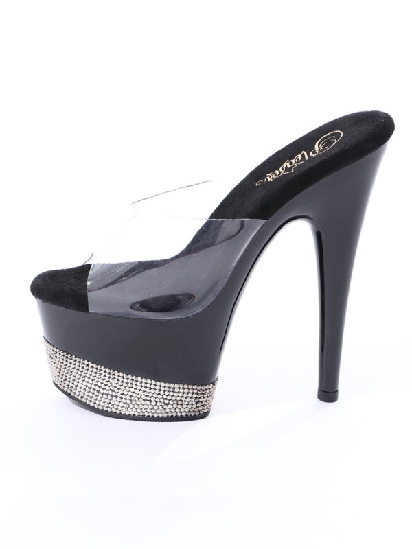 画像3: 【35-40サイズ/1カラー】ハイヒールストーンサンダル[OF02] (3)