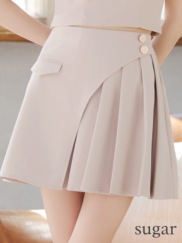 ベージュ モデル:ゆめ 身長:160cm 着用サイズ:Sサイズ