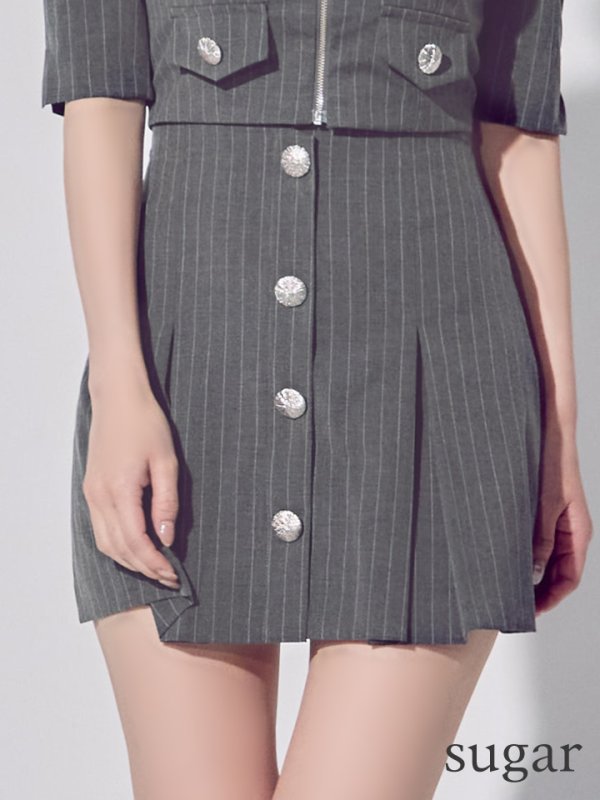 グレー　モデル：ゆめ　身長：160cm　着用サイズ：Sサイズ