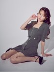 グレー　モデル：ゆめ　身長：160cm　着用サイズ：Sサイズ