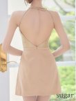 ベージュ モデル：明日花キララ　身長：162cm 着用サイズ：Sサイズ