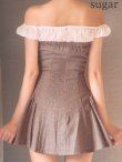 ブラウン　モデル：三上悠亜　身長：159cm　着用サイズ：Sサイズ