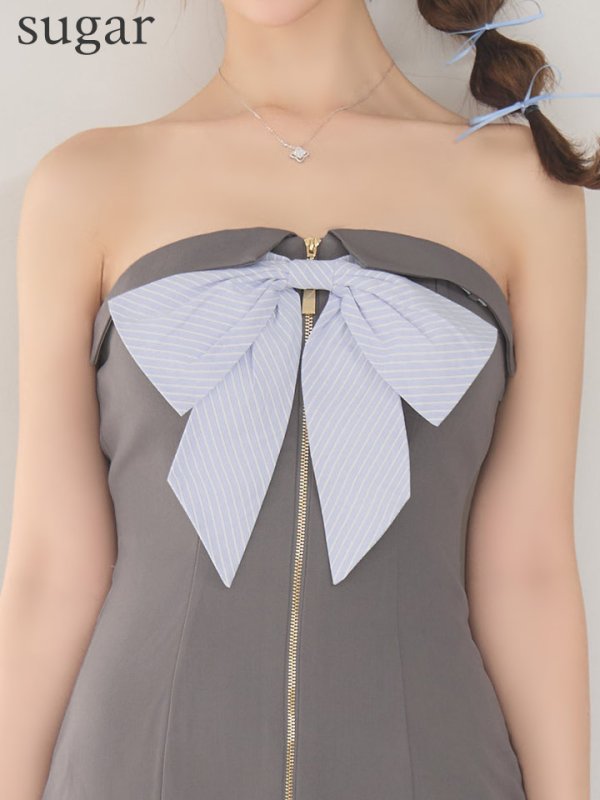 グレー　モデル：きこ　身長：160m　着用サイズ：Sサイズ